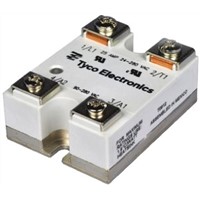 TE Connectivity 25 A SPNO Solid State Relay, Zero Crossing, Panel Mount, Paired SCR, 280 V rms Maximum Load
