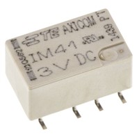 TE Connectivity DPDT Surface Mount Latching Relay - 2 A, 3V dc For Use In Automotive, Telecommunications Applications