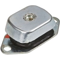 FIBET Rectangular M16 Zinc Plated Steel Anti Vibration Mount CCFQ1045016-45 120daN Compression Load ,104mm dia. Natural