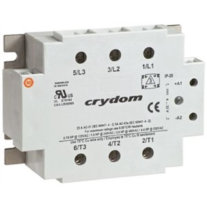 Sensata / Crydom 25 A rms Solid State Relay, Zero Cross, Panel Mount, SCR, 530 V rms Maximum Load