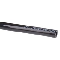 SMC Coil Tube 8mm Diameter, 20m Long Black PUR 0.8 MPa