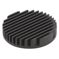 Heatsink, Universal Round Alu, 10.17K/W, 50.8 (Dia.) x 16.51mm, Adhesive Foil, Conductive Foil