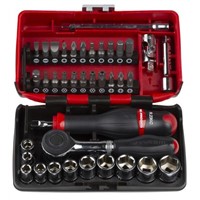 Facom R.360NANO 38 Piece Ratchet Set, 1/4 in Square Drive