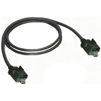 Molex Male Mini USB B to Male Mini USB B USB Cable Assembly, 0.5m