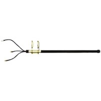DOD5-2400/5500-3C3C3C-BLK-STD Mobilemark - Rod WiFi (Dual Band) Antenna, Wall/Pole Mount, (2.4 GHz) SMA Connector