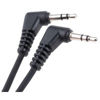 Switchcraft 3.1m 3.5 mm Stereo Male Jack 90 angled to 3.5 mm Stereo Male Jack 90 angled Audio Cable Assembly