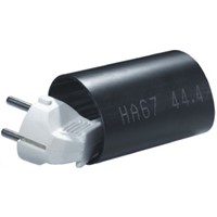 HellermannTyton Black Heat Shrink Tubing 19mm Sleeve Dia. x 1.2m Length, HA67 Series 6:1 Ratio