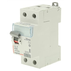 Legrand 2P 40 A RCD Switch, Trip Sensitivity 30mA