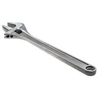 Bahco Adjustable Spanner, 455 mm Overall Length, 53mm Max Jaw Capacity, Ergonomic Handle, Blackened Finish