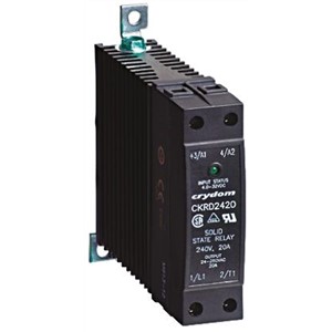 Sensata / Crydom 30 A SPST Solid State Relay, Instantaneous, DIN Rail, SCR, 280 V rms Maximum Load