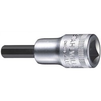 STAHLWILLE 02050005 5mm Hex Socket With 3/8 in Drive , Length 52 mm
