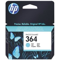 Hewlett Packard 364 Cyan Ink Cartridge