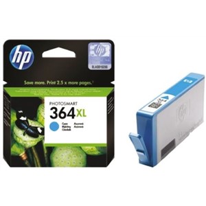 Hewlett Packard 364XL Cyan Ink Cartridge