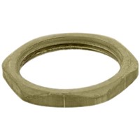 Kopex Locknut Cable Conduit Fitting, Brass 32mm nominal size M32