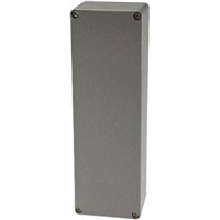 Fibox Euronord, Aluminium Enclosure, IP65, IP66, IP67, 252 x 81 x 56.5mm Natural