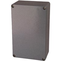 Fibox Euronord, Aluminium Enclosure, IP66, IP67, IP68, 261.5 x 161.5 x 91mm Natural