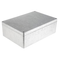 Fibox Euronord, Aluminium Enclosure, IP66, IP67, IP68, 330 x 230 x 110mm Natural