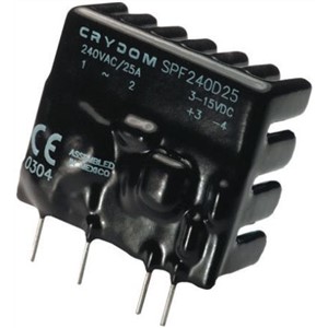 Sensata / Crydom 25 A SPST Solid State Relay, Zero Cross, PCB Mount, SCR, 660 V rms Maximum Load