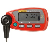 Fluke 1551 Digital Thermometer, 1 Input Recording, PT100 Type Input, Intrinsically Safe