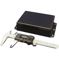 Hammond 1591, Polystyrene Enclosure, IP54, Flanged, 121 x 94 x 30mm Black