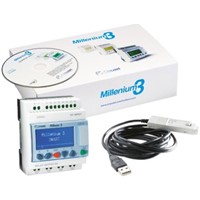 Crouzet Millenium 3 Logic Module Starter Kit, 230 V ac Relay, 6 x Input, 8 x Output With Display