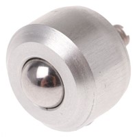 ALWAYSE Stud 6.4mm Stainless Steel Ball Transfer Unit Stainless Steel