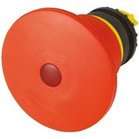 Eaton Mushroom Iluminated Red Emergency Stop Push Button - Turn to Release, M22 Series, 22mm Cutout