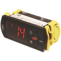 Carel PJ Easy On/Off Temperature Controller, 36 x 81mm, PTC Input, 230 V ac Supply