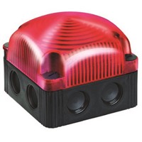 Werma 853 Red LED Beacon, 24 V dc, Blinking, Surface Mount, Wall Mount