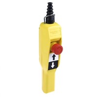 Schneider Electric 3 Button Push Button Pendant Station - NC Emergency Stop Push Button, NO/NC First &amp;amp; Second Push
