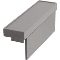 CAMDENBOSS 87.6 x 13.8 x 20mm Terminal Guard for use with CNMB DIN Rail Enclosure