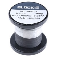 Block 1 Core Unscreened Resistance Wire, 1430m Reel, RD Series