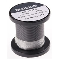 Block 1 Core Unscreened Resistance Wire, 14m Reel, RD Series