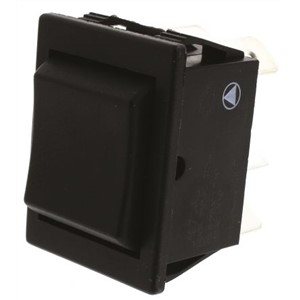 Arcolectric Double Pole Double Throw (DPDT), On-Off-On Rocker Switch Panel Mount