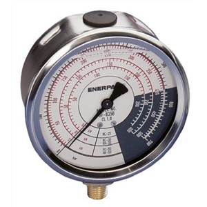 Enerpac GF230B Analogue Positive Pressure Gauge Hydraulic 700bar, Connection Size NPT 1/2