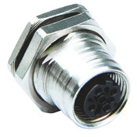 Brad, Ultra-Lock Series, Straight M12 to Unterminated Cable assembly, 4 Core 300mm Cable