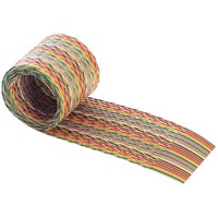 Amphenol 20 Way Twisted Ribbon Cable, 26.06 mm Width