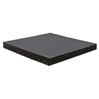 Fabreeka 100mm Anti Vibration Mat 2311151 8000psi Masticated Rubber 100 x 100mm 6mm Bearing Pad 100mm