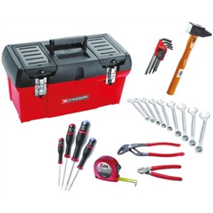 Facom 26 Piece Maintenance Tool Kit with Box