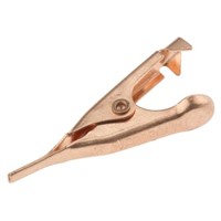 Mueller Crocodile Clip, Copper Contact, 5A, Natural