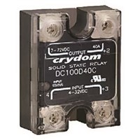 Sensata / Crydom 40 A SPNO Solid State Relay, Instantaneous, Surface Mount, MOSFET, 72 V dc Maximum Load