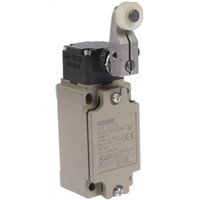 D4B-N Safety Switch With Roller Lever Actuator, Metal, NO/NC