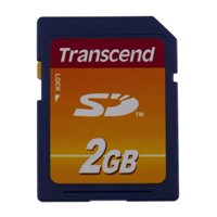 Transcend 2 GB SD SD Card