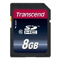 8GB SDHC Flash memory card, C10