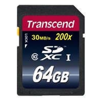 64GB SDXC Flash memory card, C10