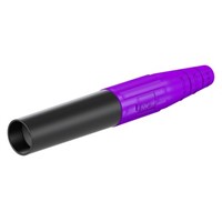 Staubli Violet Socket Banana Plug - Crimp, 600V