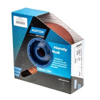 Norton Handy Roll Aluminium Oxide Very Fine Abrasive Cloth Roll, 25m x 50mm