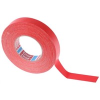Tesa 4651 Acrylic Coated Red Duct Tape, 25mm x 50m, 0.31mm Thick