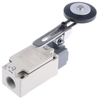 D4B-N Safety Switch With Roller Lever Actuator, Die Cast Aluminium, NO/NC