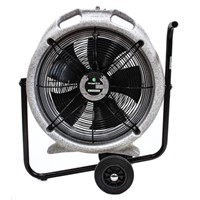 ebm-papst EC Aura Floor, Heavy Duty Fan 7250m3/h 230 V ac with plug: Type F - Schuko plug